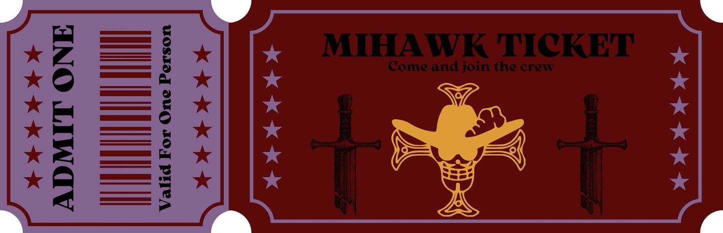 Mihawk Admission Ticket