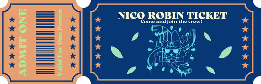 Nico Robin Admission Ticket