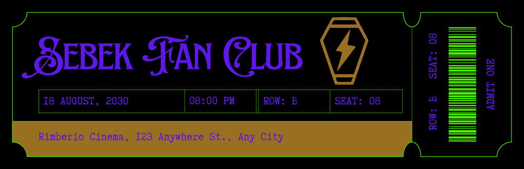 Diasomnia Fan Bookmark