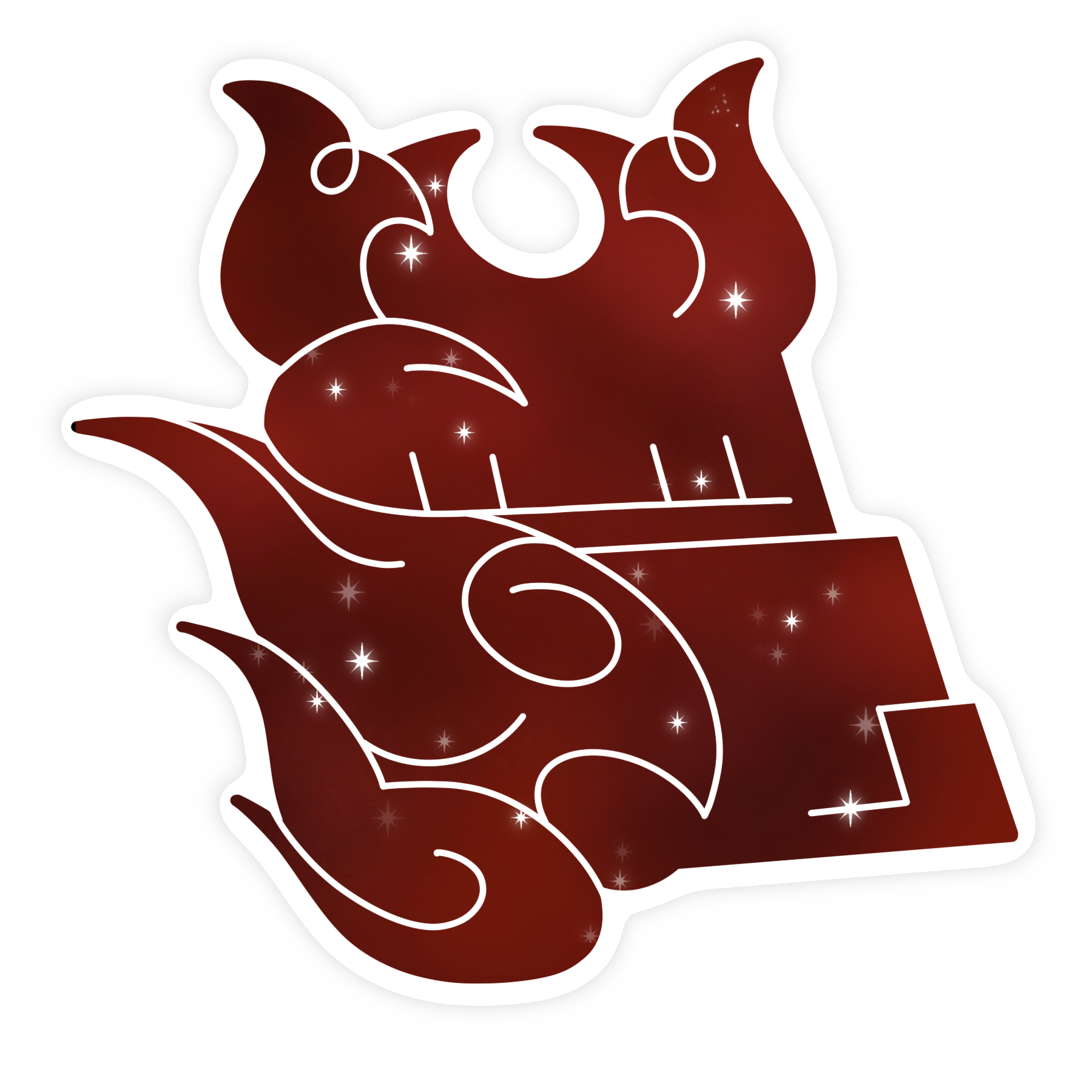 Pyro Constellation Stickers