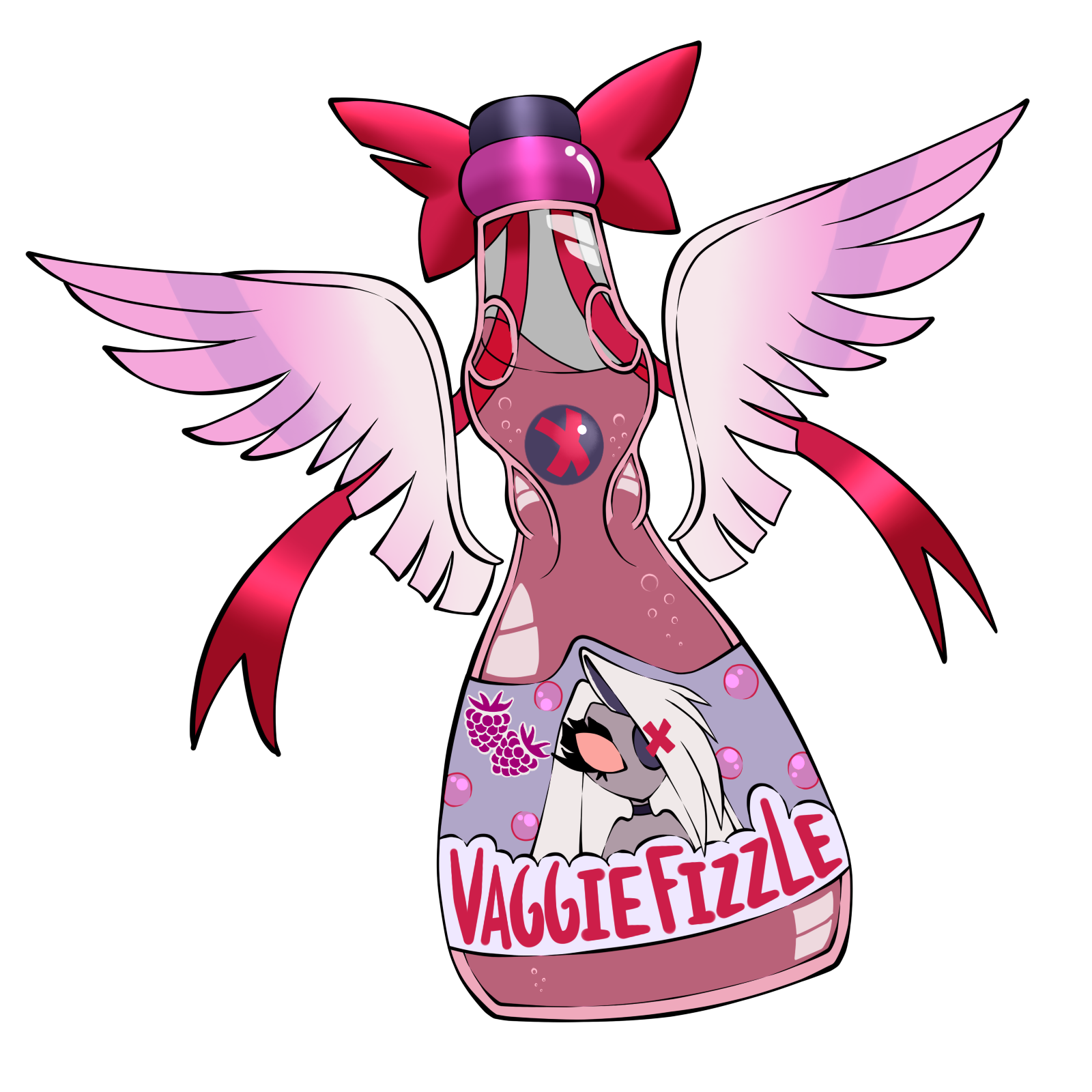 Vaggie Drink Snack Sticker