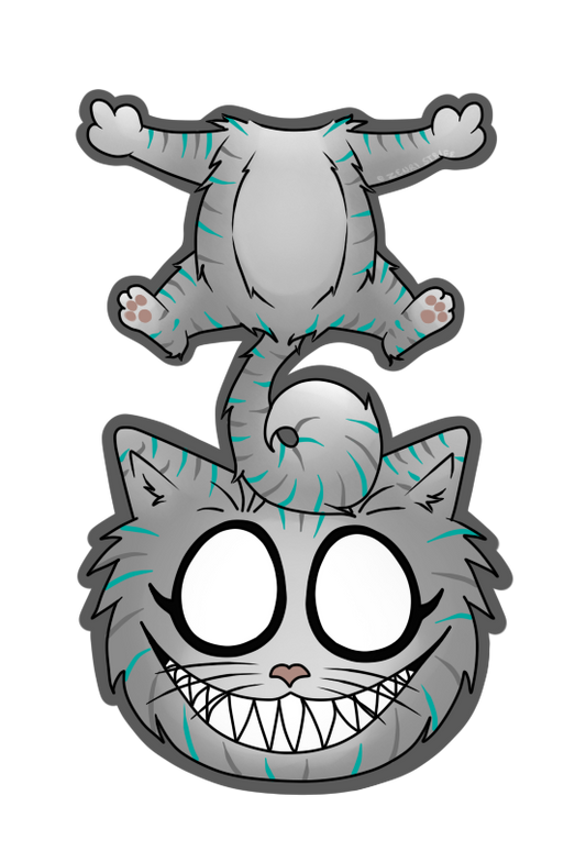 Cheshire Cat Sticker