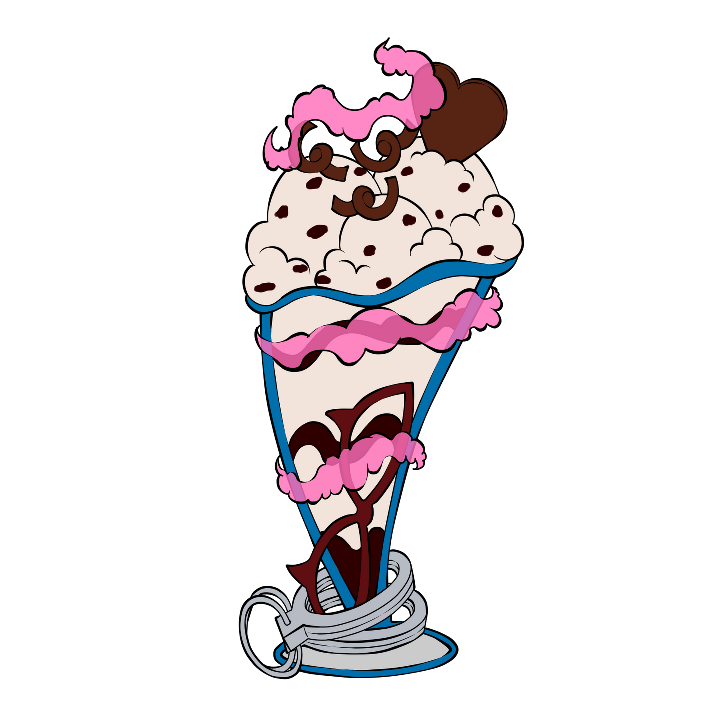 Midnight Ice Cream Sticker