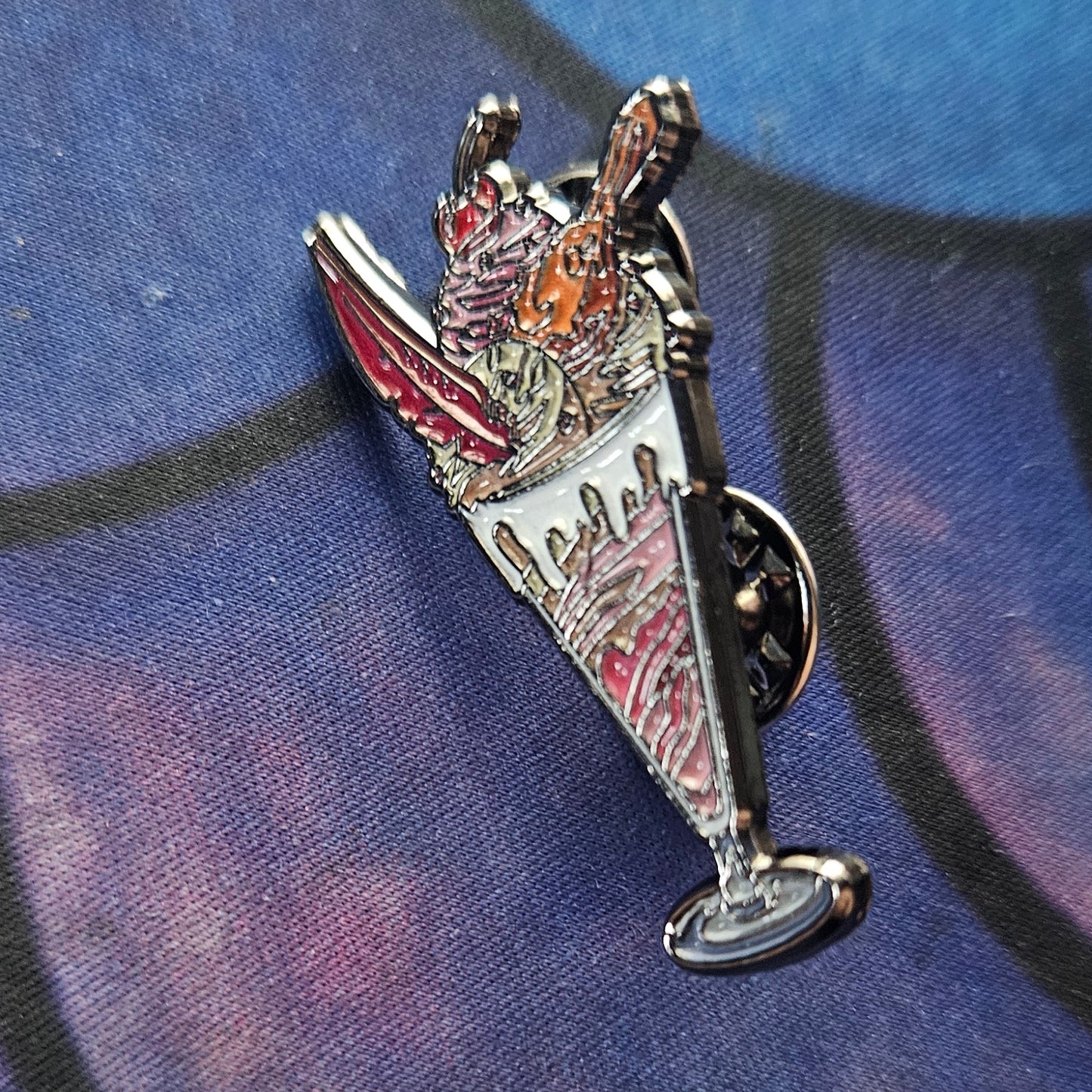 Hawks Ice Cream Pin