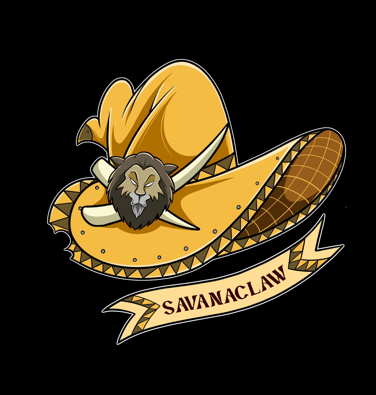 Savanclaw Witch Hat Sticker