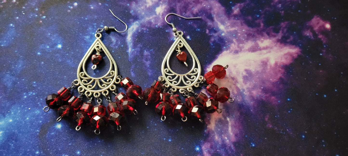 Red Riot Earrings