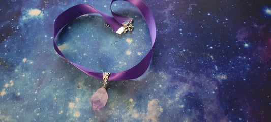 Purple Rock Choker