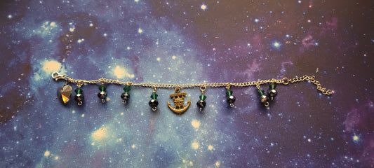 Three Sword Style Charm Bracelet