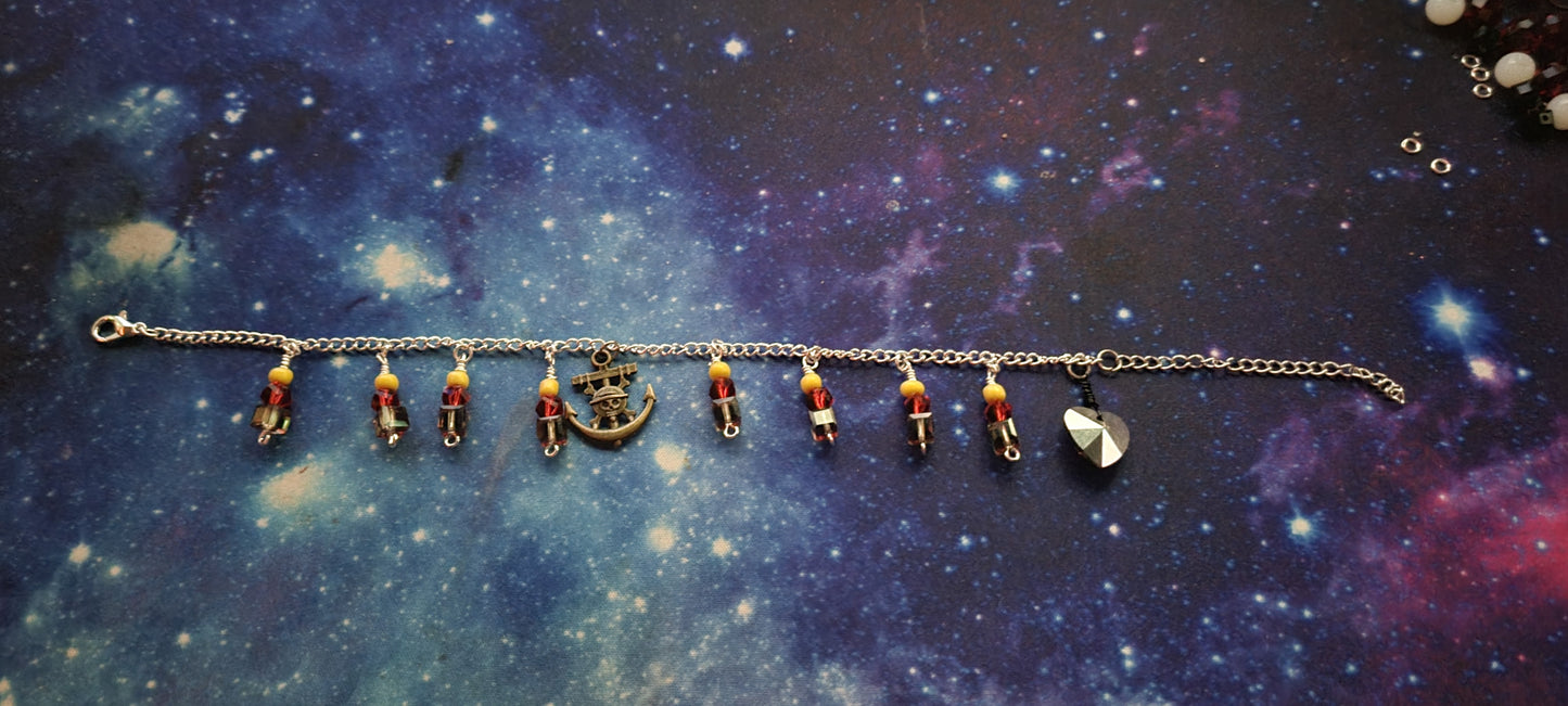 King Sniper Charm Bracelet