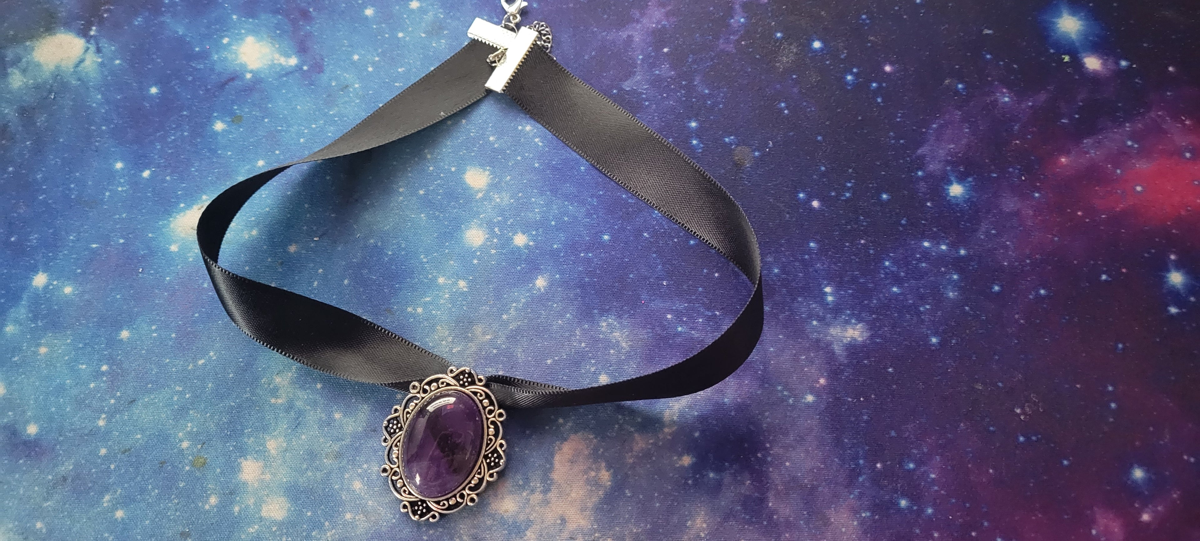 Amethyst Choker