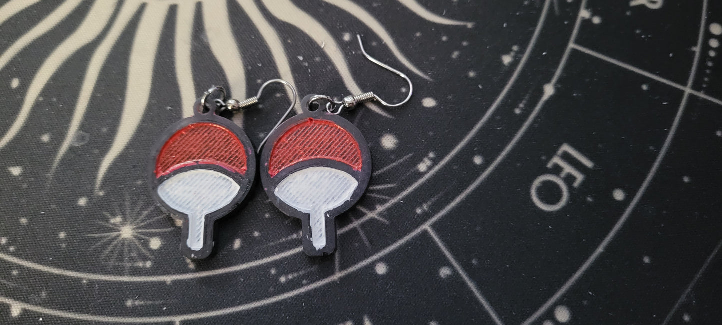 Uchiha Clan Earrings