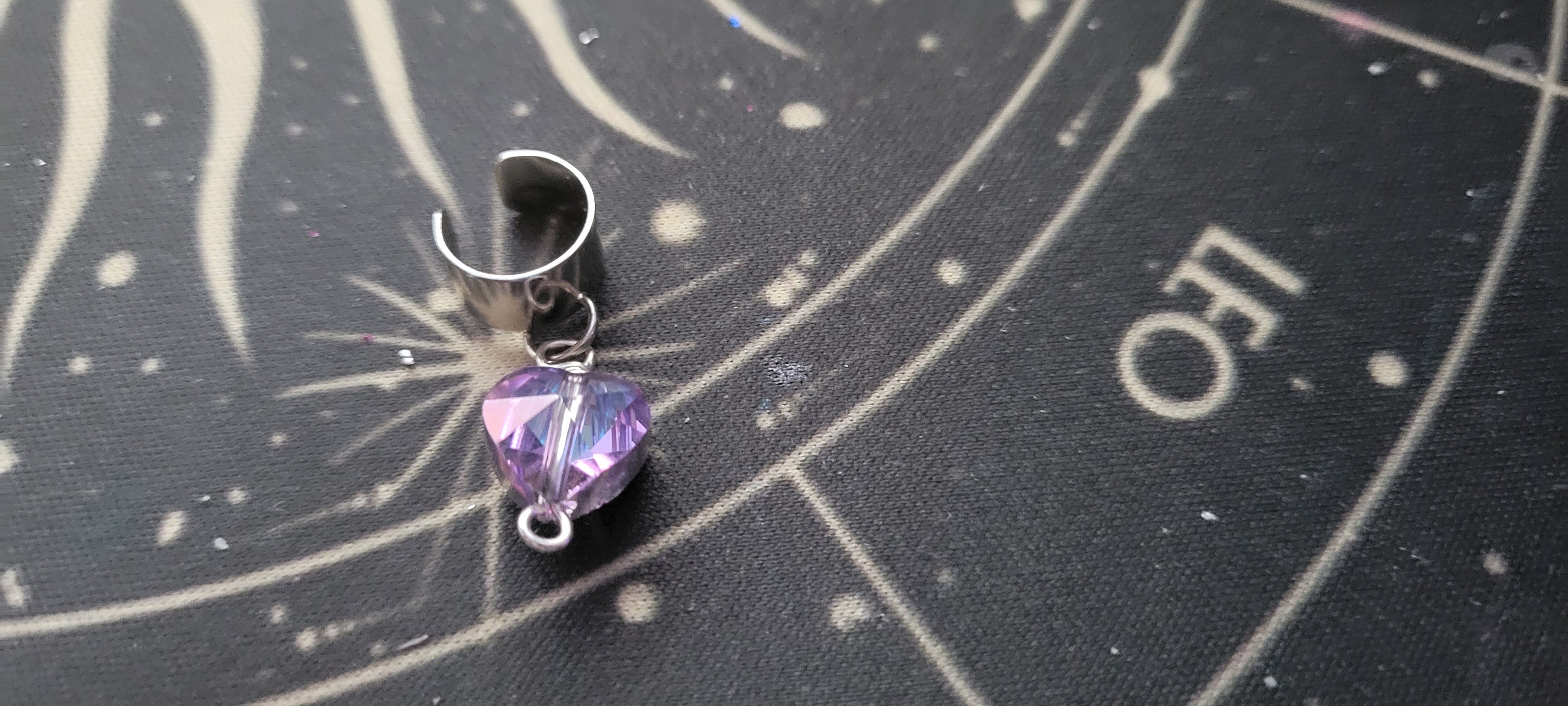 Single Heart Ear cuff