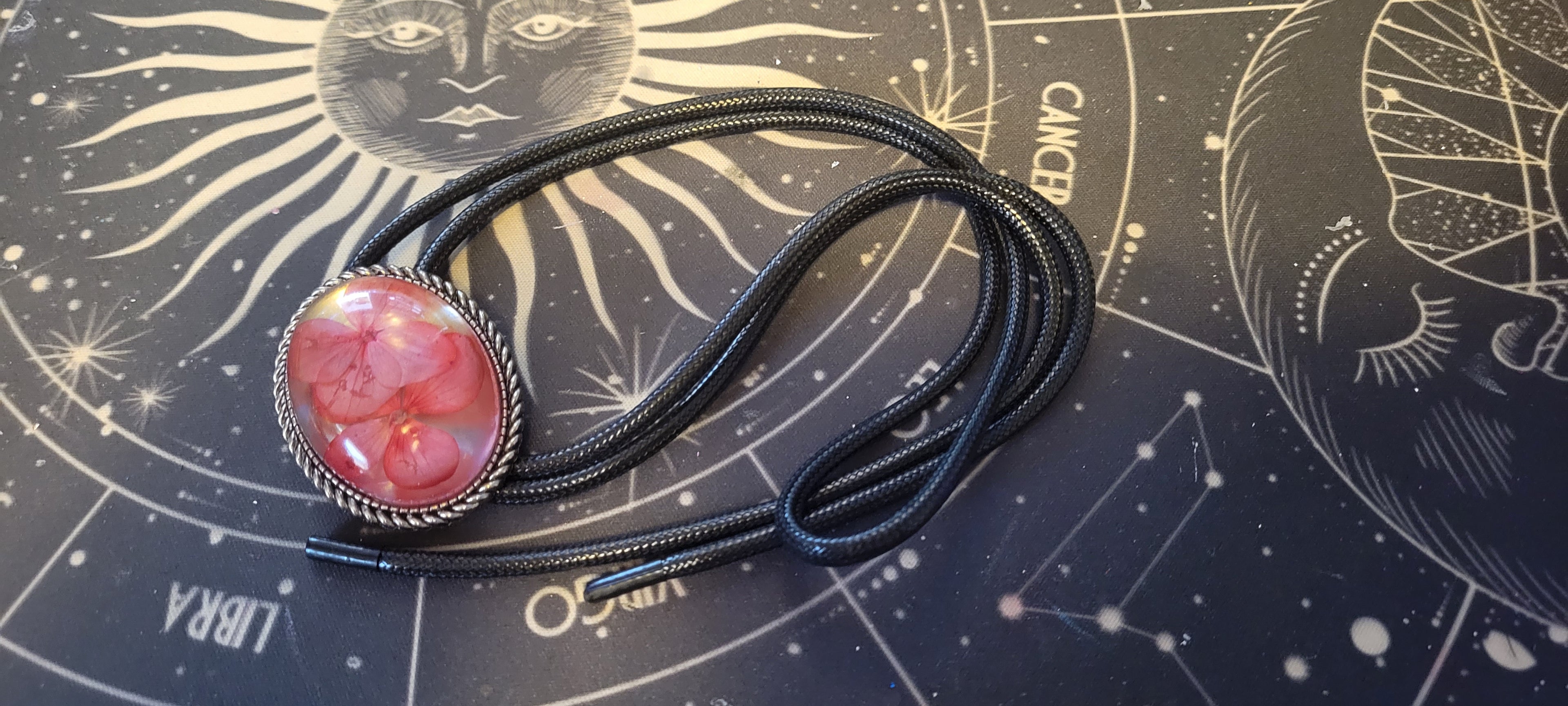 Pink Bolo Tie
