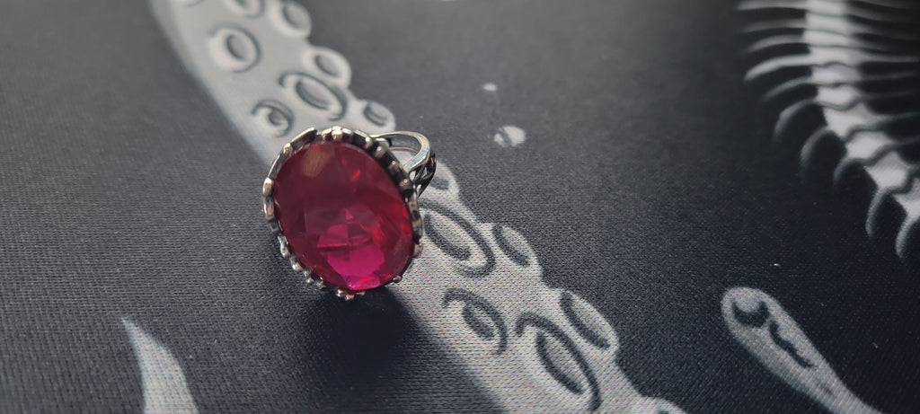 Red Stone Ring