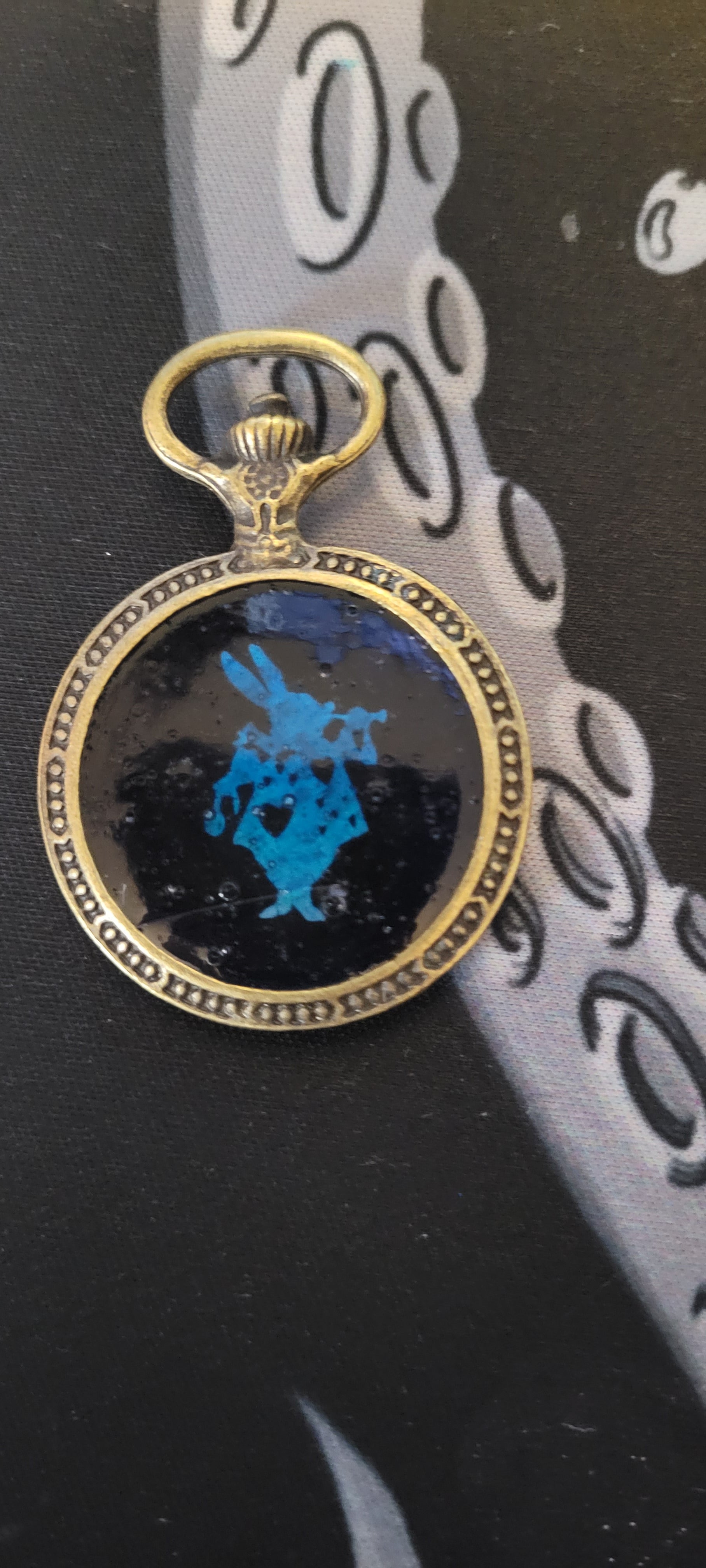 White Rabbit Pocket Watch