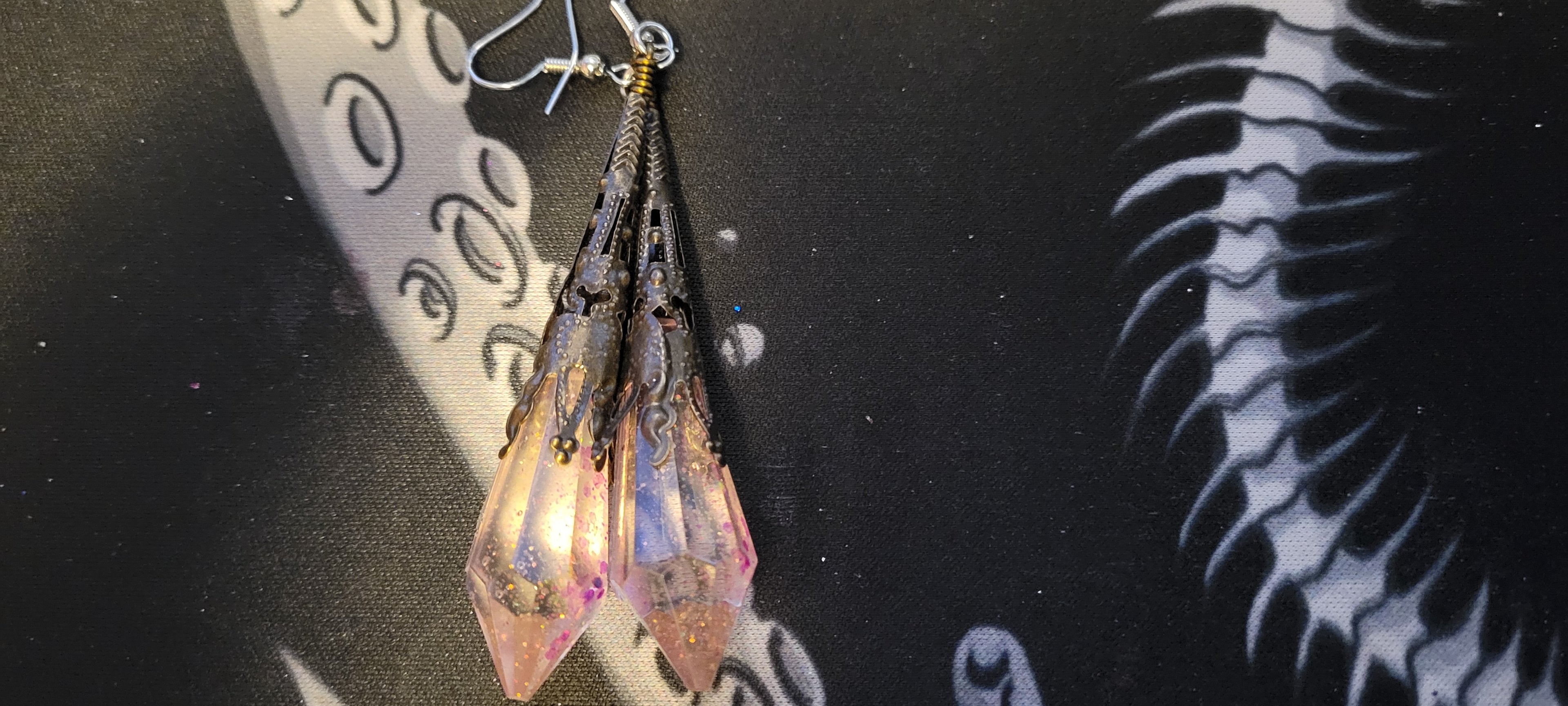 All Glitter Teardrop Earrings